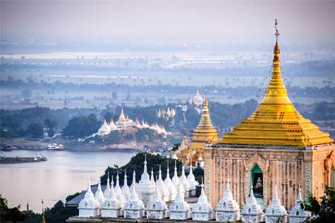 Kuthoudaw Pagoda in Mandalay