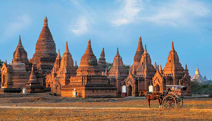 Yangon to Bagan Tour – 4 Day Adventure: Bus Transfer