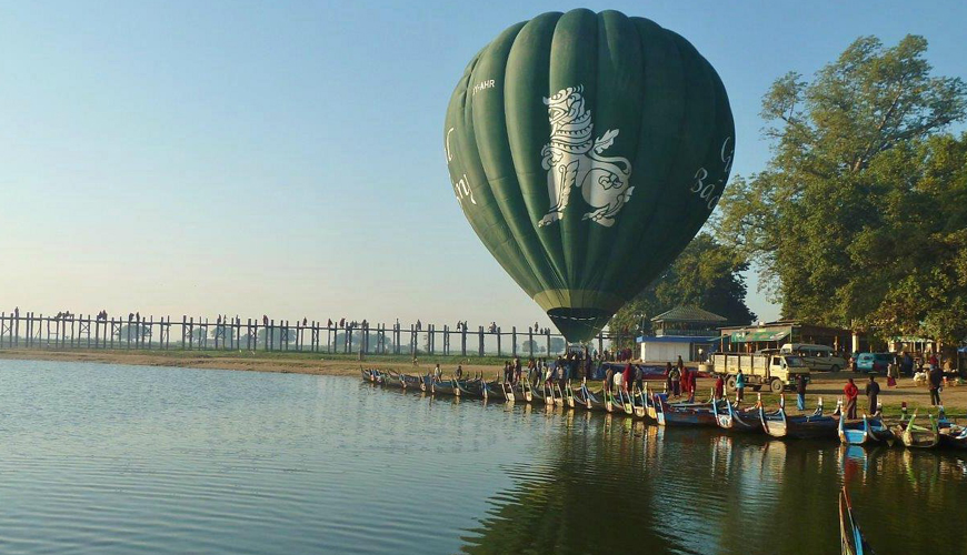 Balloon over Mandalay – Mandalay Sightseeing from Bird’s Eye View